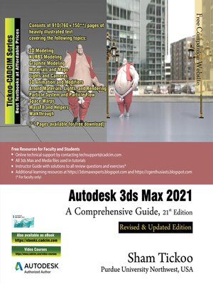 cover image of Autodesk 3ds Max 2021, 2
